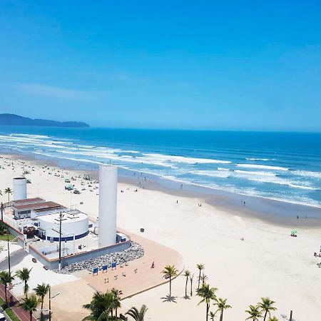 Apto C Vista Incrivel Para O Mar, Praia Grande Sp Exterior foto